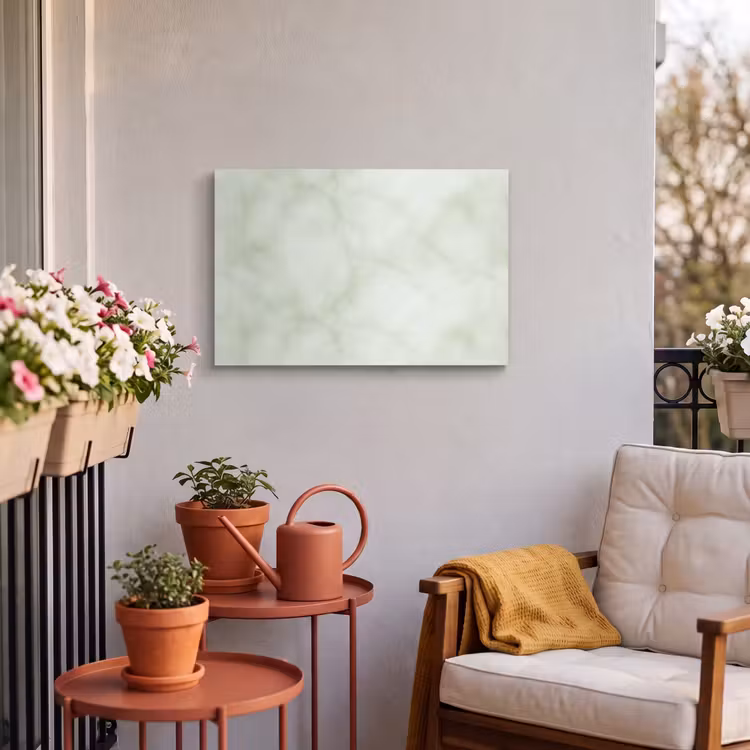 Buiten canvas - Groen - Marmer - Aders — 3