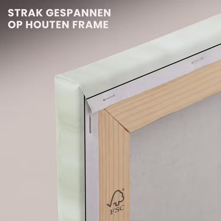 Canvas schilderij - Groen - Marmer - Aders — 6