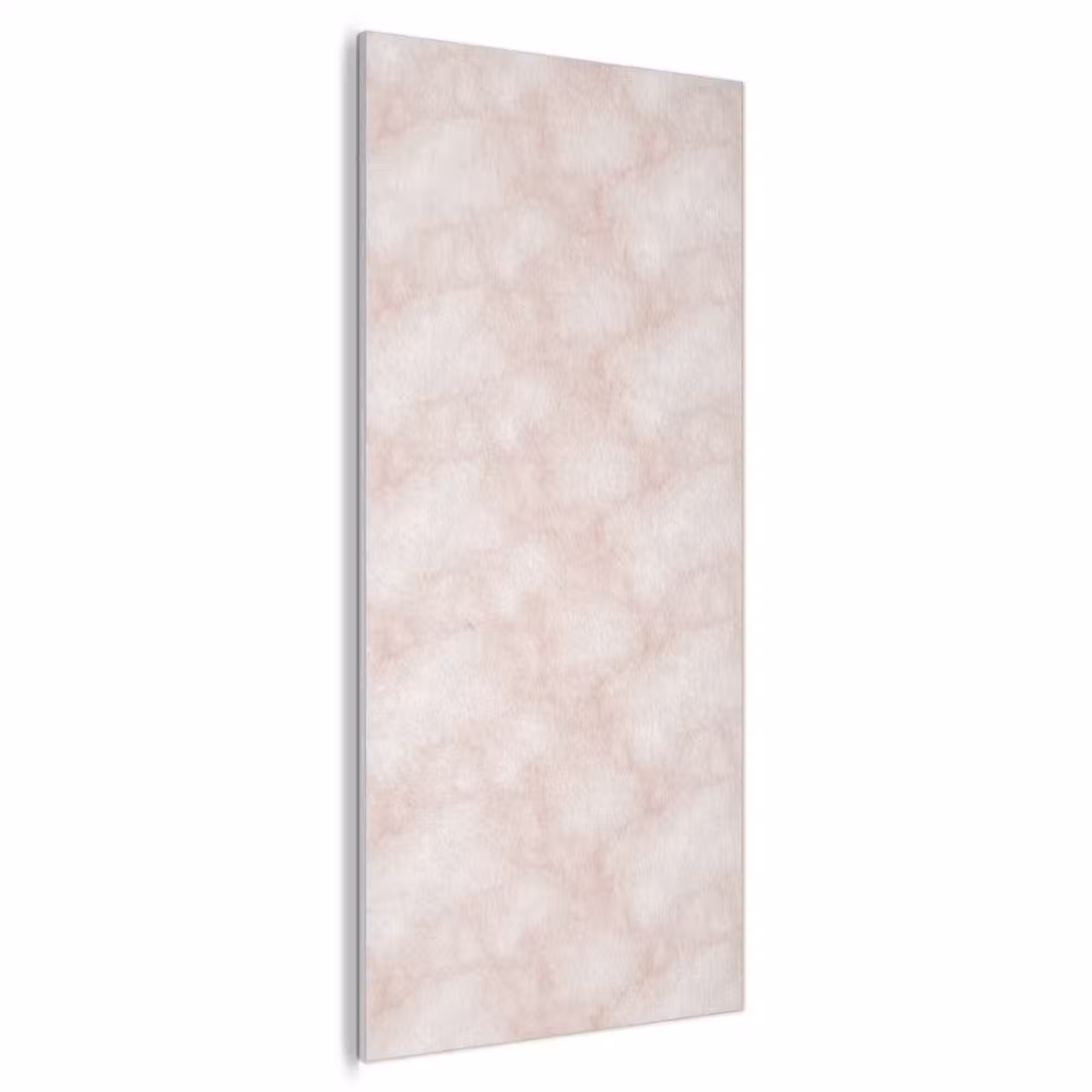 Akoestisch schilderij - Roze - Marmer - Crème — 1