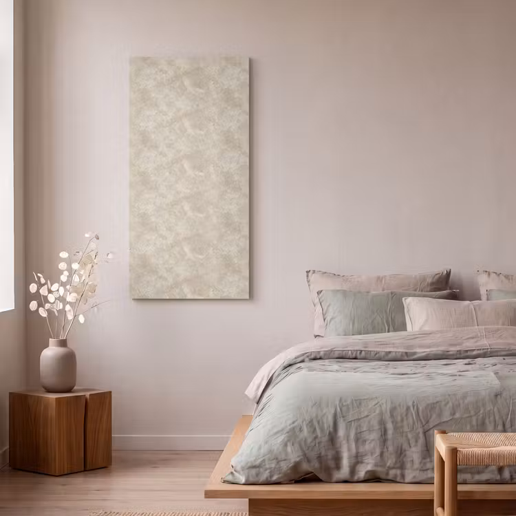 Akoestisch schilderij - Lichtbeige - Marmer - Aders — 4