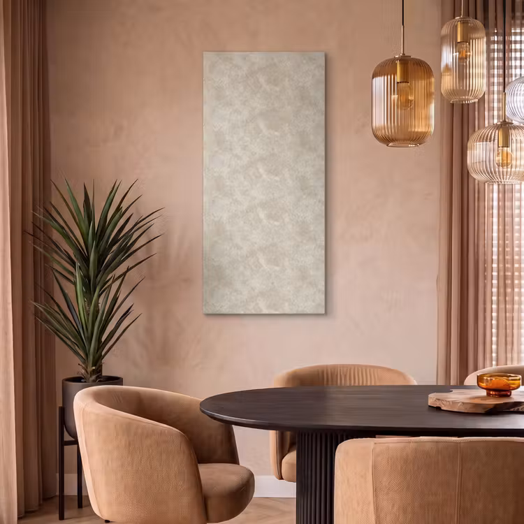 Akoestisch schilderij - Lichtbeige - Marmer - Aders — 6