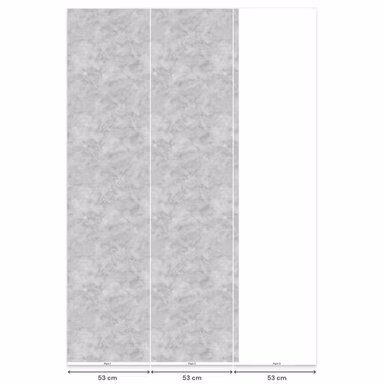 Behang - Grijs - Marmer - Mat — 6