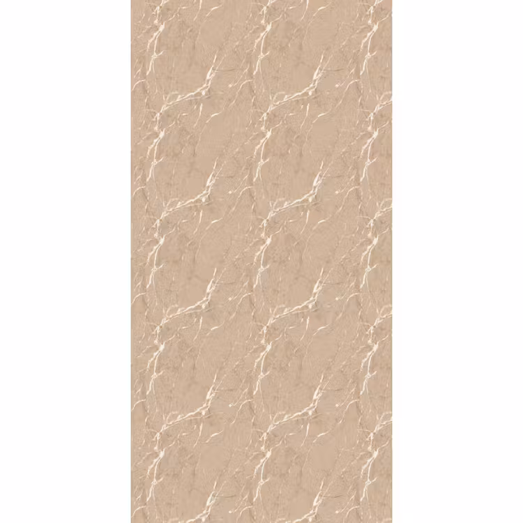 Behang - Beige - Marmer - Organisch - Wit — 2