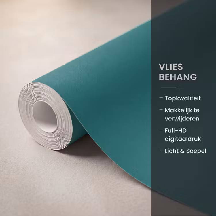 Behang - c'est la fucking vie - Groen - Handgeschreven — 3
