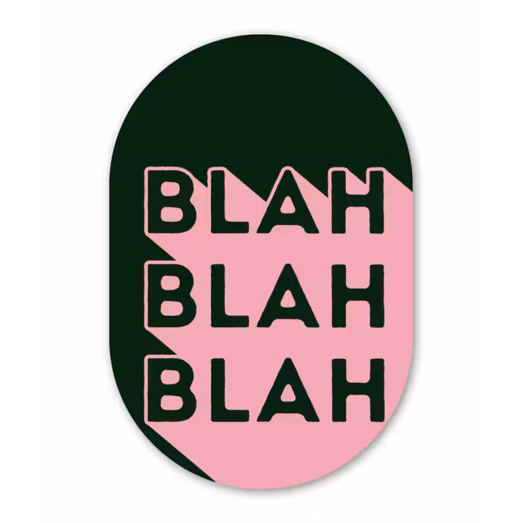 Muurovaal - Glas - Donkergroen - Tekst - Schaduw - Grafisch — 1