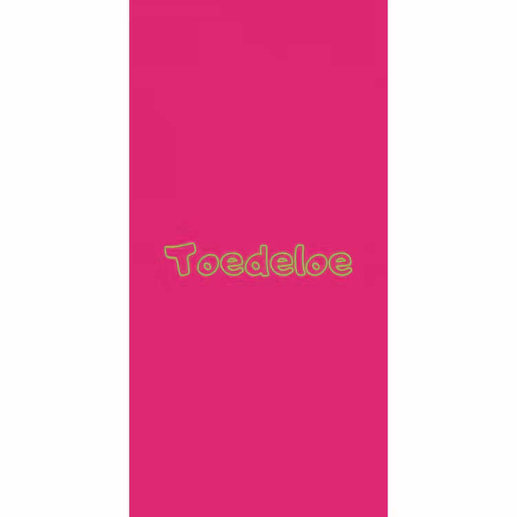 Behang - Toedeloe - Groen - Roze — 2