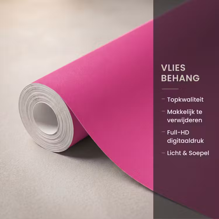 Behang - Toedeloe - Groen - Roze — 3