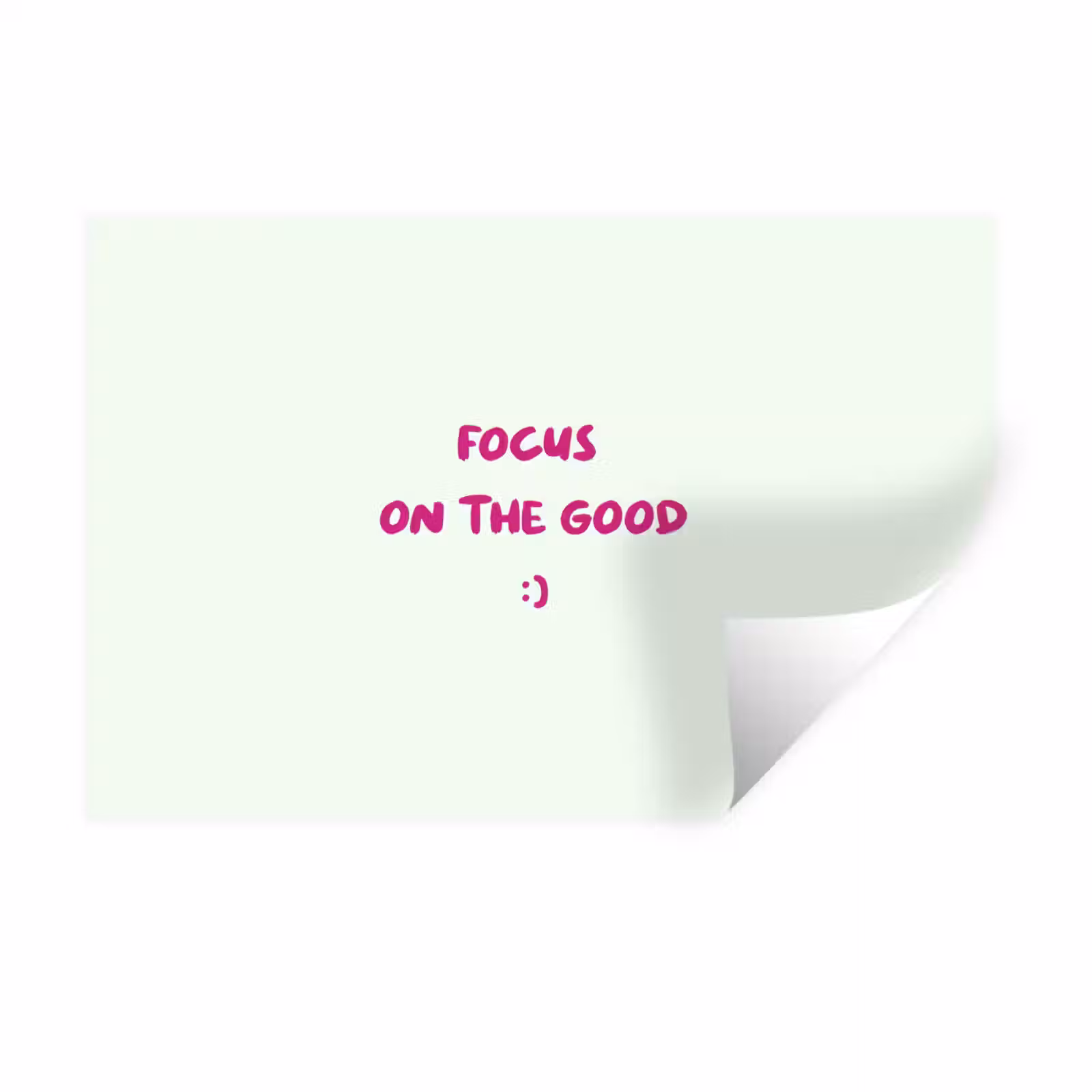 Muursticker - Focus - Beige - Roze - Smiley — 1