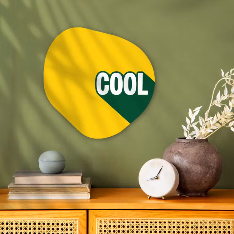 Organisch schilderij - Forex - Cool - Geel - Groen — 2