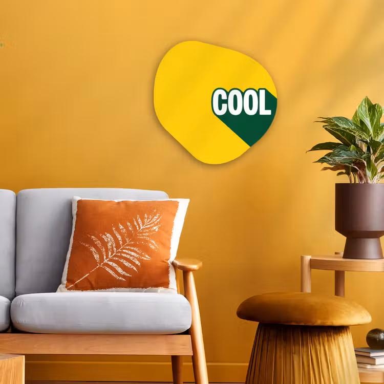 Organisch schilderij - Forex - Cool - Geel - Groen — 3