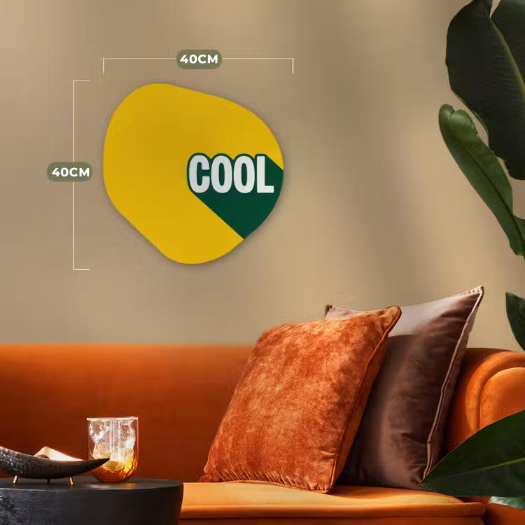 Organisch schilderij - Forex - Cool - Geel - Groen — 4