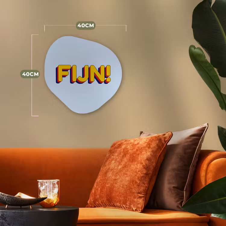 Organisch schilderij - Forex - Fijn - Geel - Oranje — 4