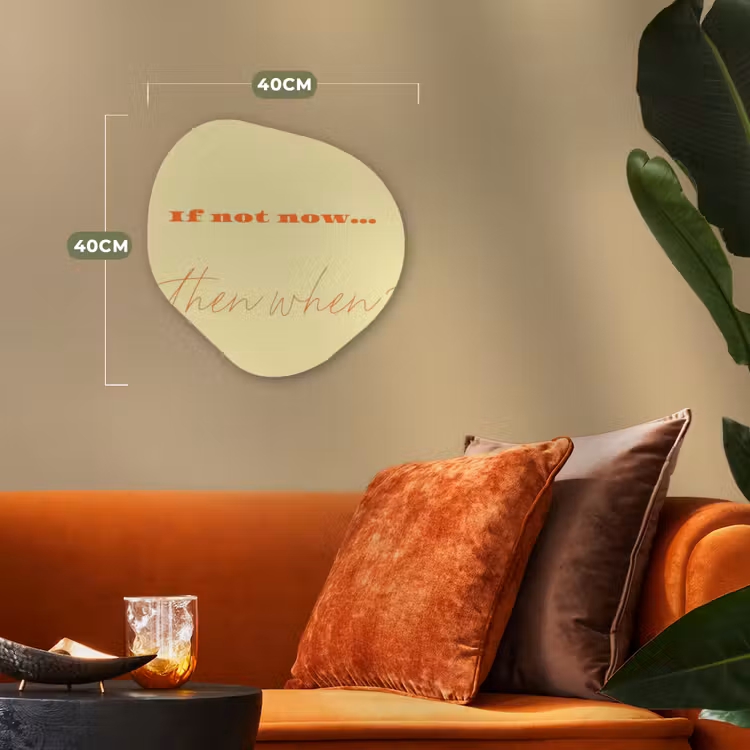 Organisch schilderij - Forex - Geel - Oranje - if not now then when — 4