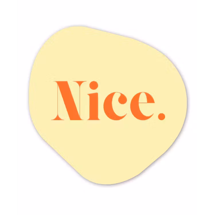 Organisch schilderij - Forex - Nice - Oranje - Geel - Minimalistisch — 1