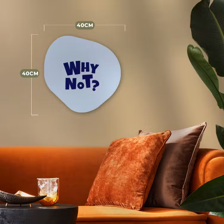 Organisch schilderij - Forex - Why not - Blauw - Licht blauw - Quote — 4