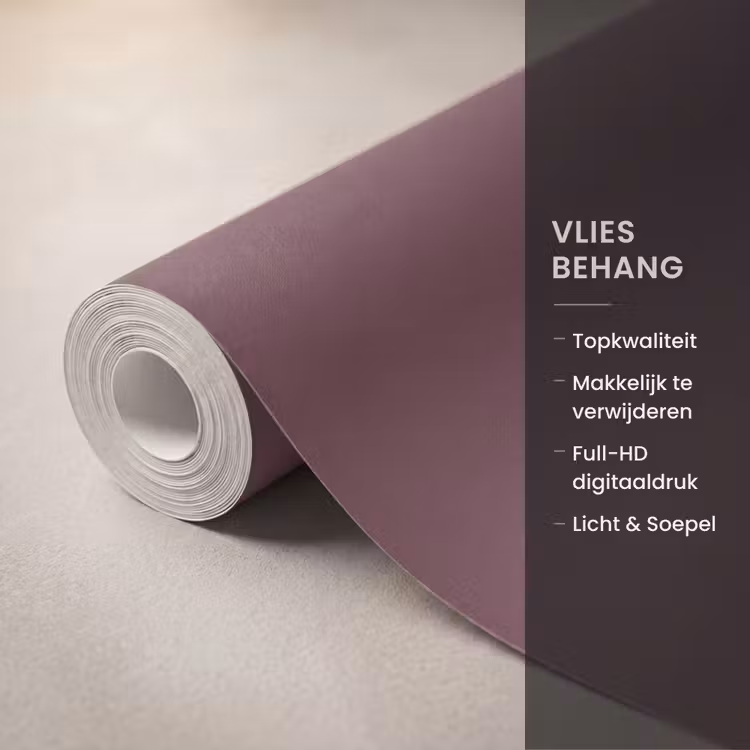 Behang - Dusty - Rose - Roze — 3