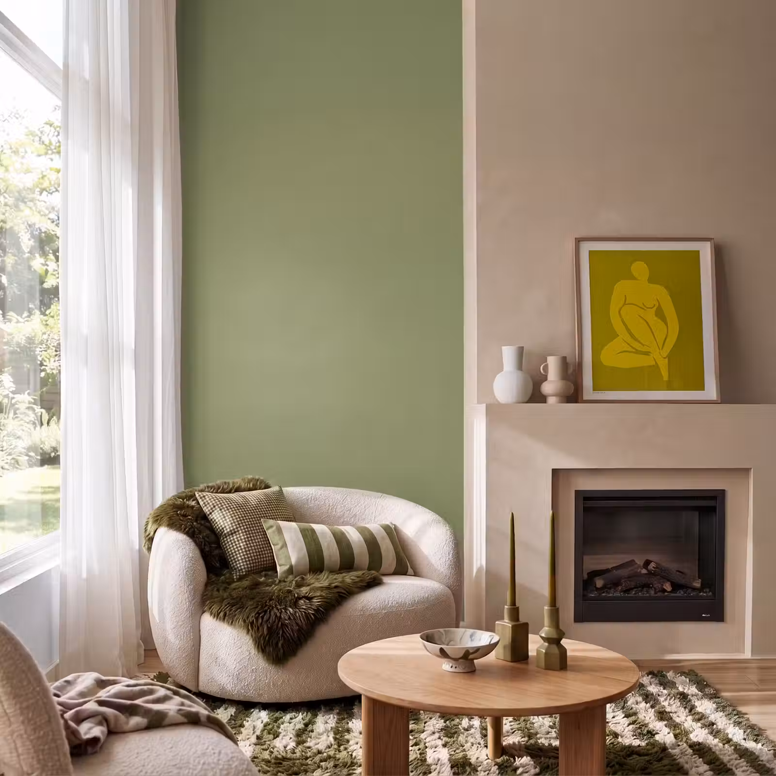 Behang - Herbal - Matcha - Groen — 1