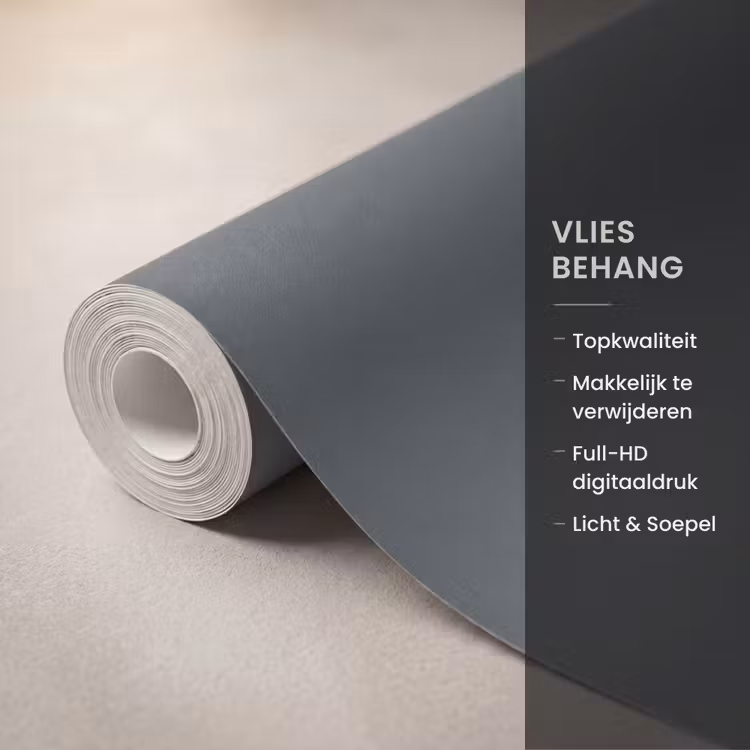 Behang - Slate - Millstone - Grijs — 3