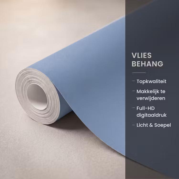Behang - Denim - Breeze - Blauw — 3
