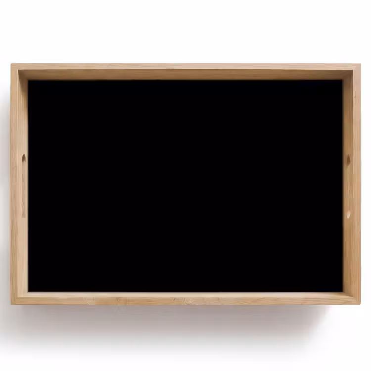 Dienblad - Black - Noir - Zwart — 1