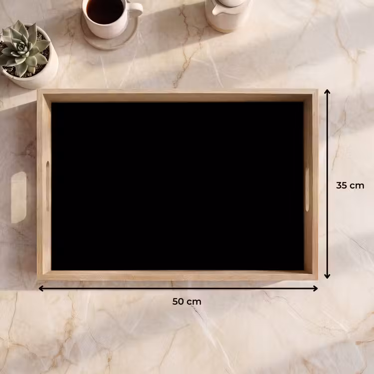 Dienblad - Black - Noir - Zwart — 9