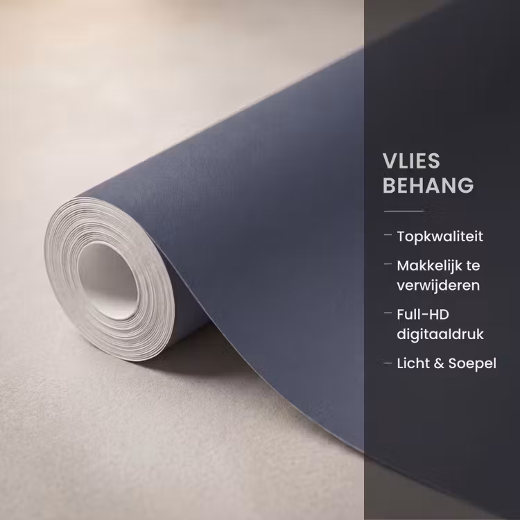 Behang - Midnight - Swing - Blauw — 3