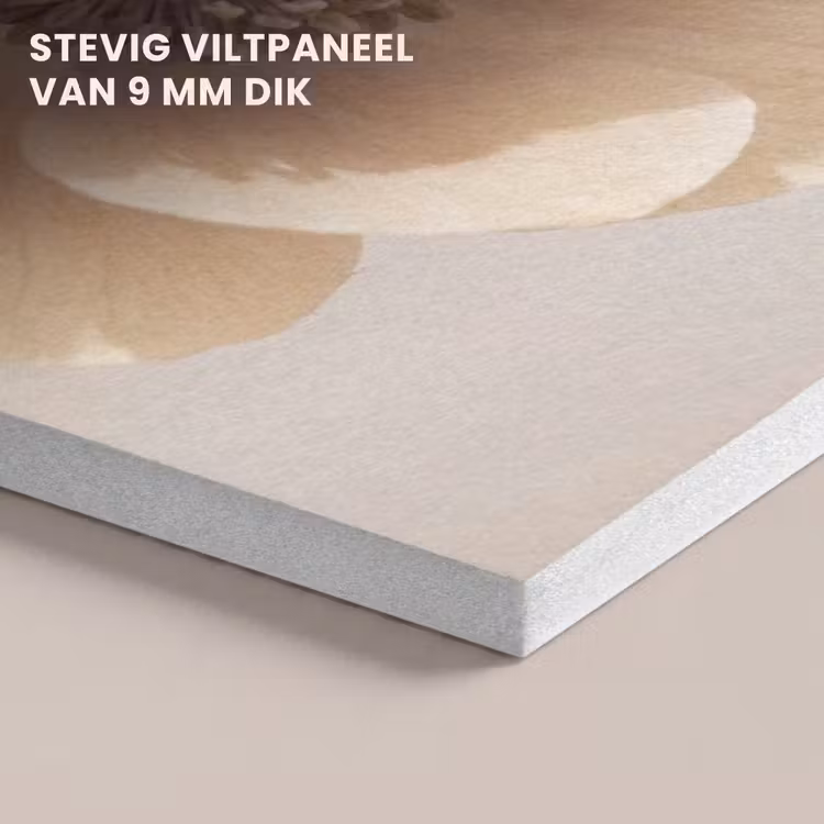 Akoestisch schilderij - Bloem - Minimalistisch - Groen — 5
