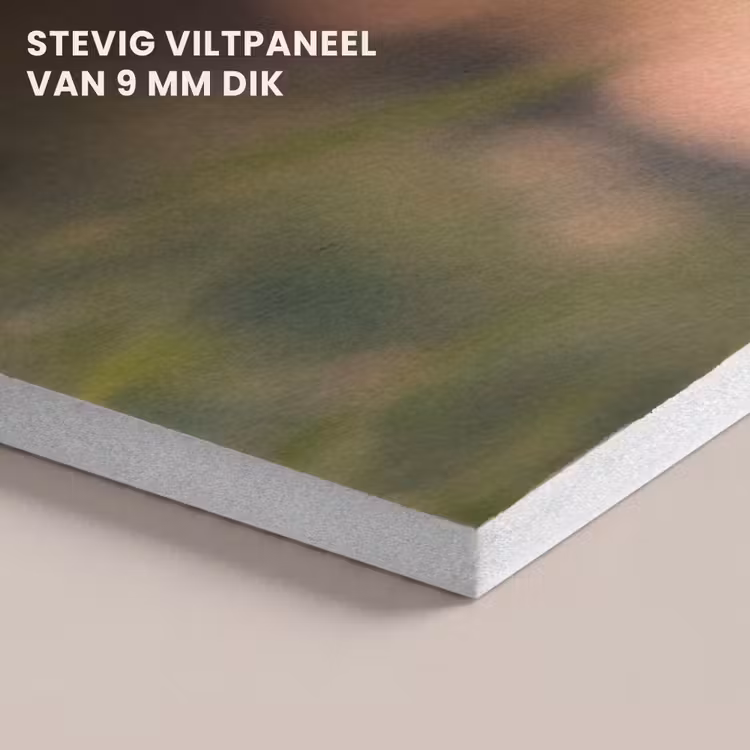 Akoestisch schilderij - Paardenbloem - Zonsondergang - Veld — 5