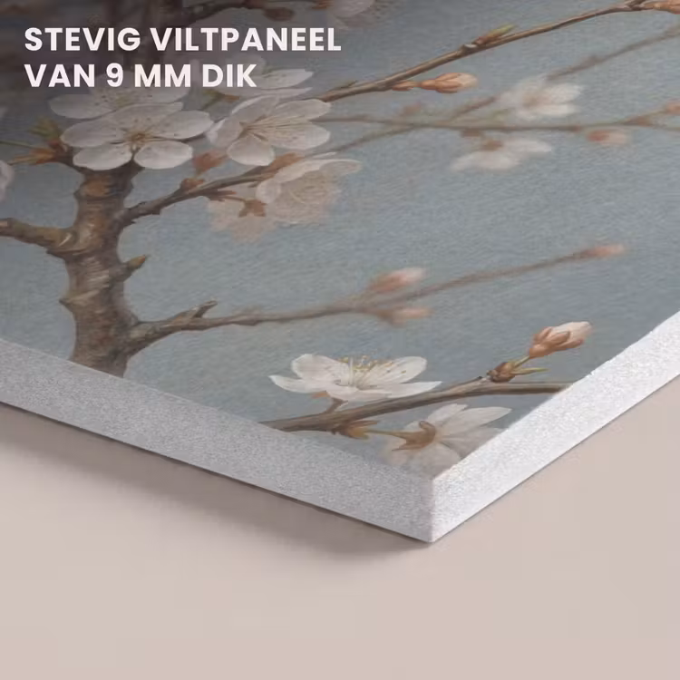 Akoestisch schilderij - Botanisch - Stilleven - Blauw — 5