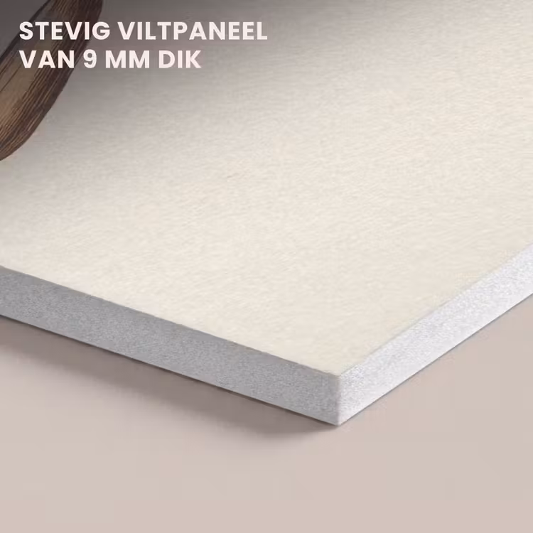Akoestisch schilderij - Garde - Hout - Beige — 5