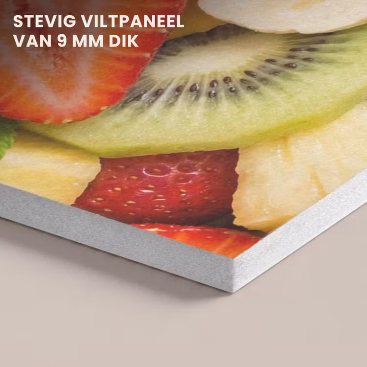 Akoestisch schilderij - Fruit - Plakjes - Eten - Kleurrijk — 5