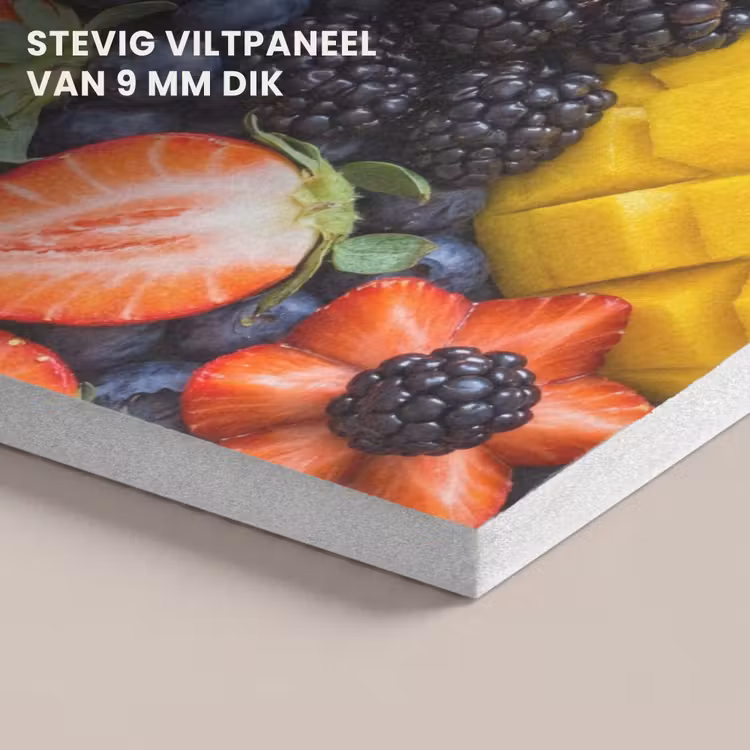 Akoestisch schilderij - Fruit - Vers - Kleurrijk - Eten — 5