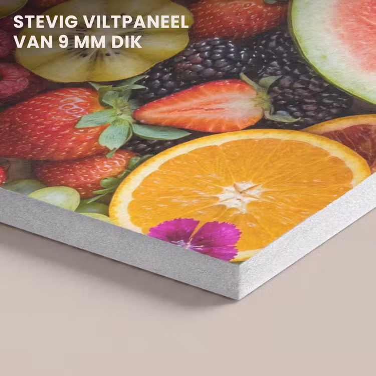 Akoestisch schilderij - Fruit - Vers - Variatie - Eten - Kleurrijk — 5