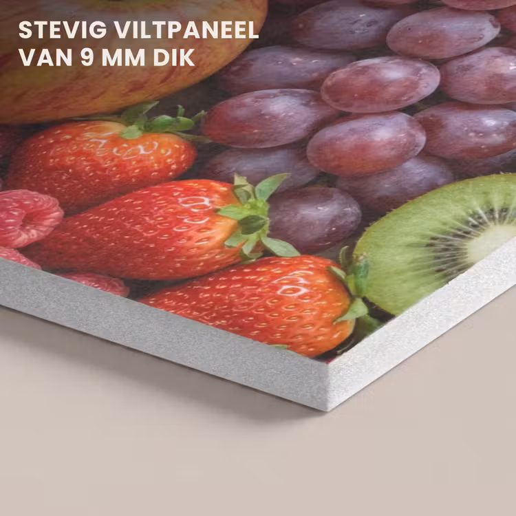 Akoestisch schilderij - Eten - Fruit - Vers - Kleurrijk - Voeding — 5
