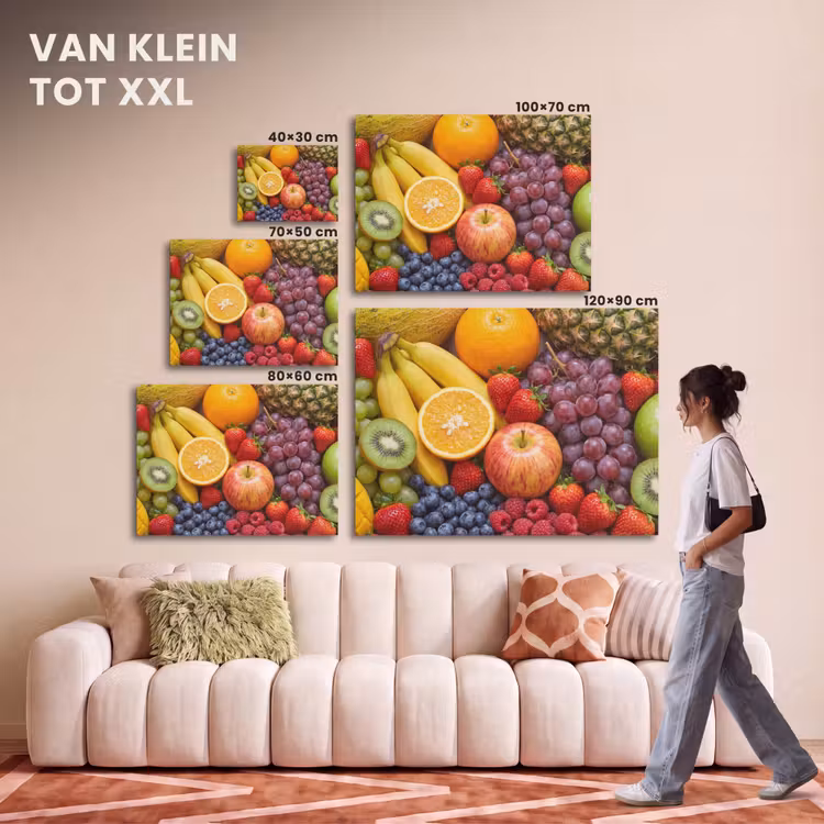 Akoestisch schilderij - Eten - Fruit - Vers - Kleurrijk - Voeding — 7