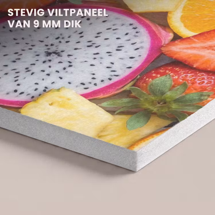 Akoestisch schilderij - Fruit - Assortiment - Kleurrijk - Gezondheid — 5