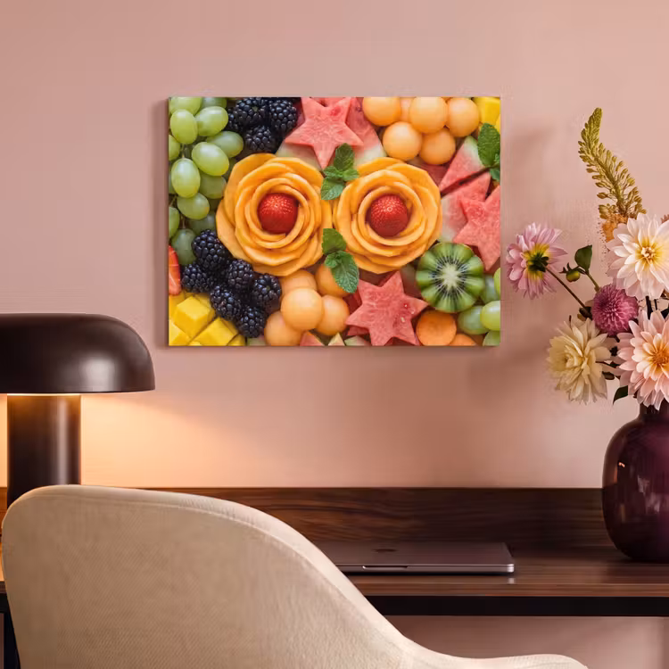 Akoestisch schilderij - Fruit - Variatie - Kleurrijk - Vers - Eten — 6