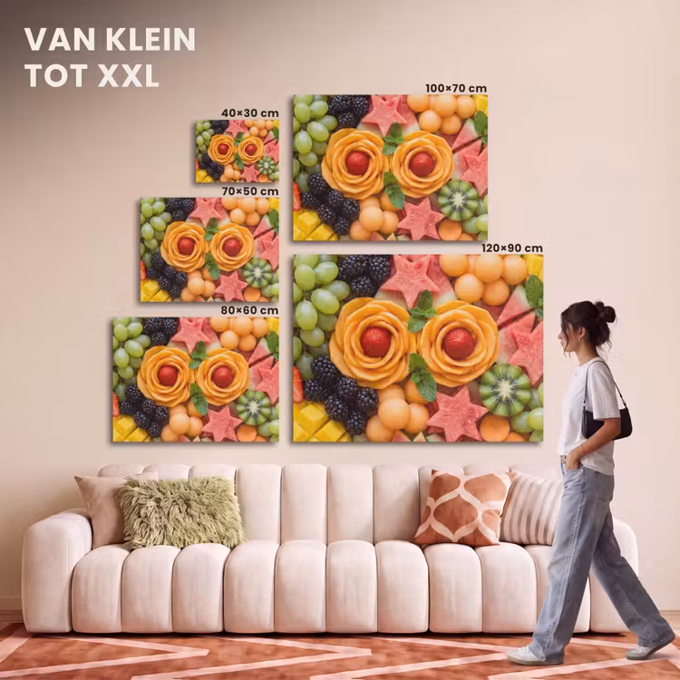 Akoestisch schilderij - Fruit - Variatie - Kleurrijk - Vers - Eten — 7