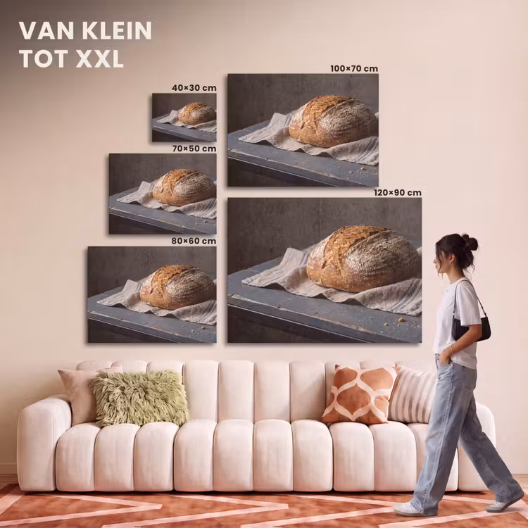 Akoestisch schilderij - Brood - Rustiek - Eten — 7