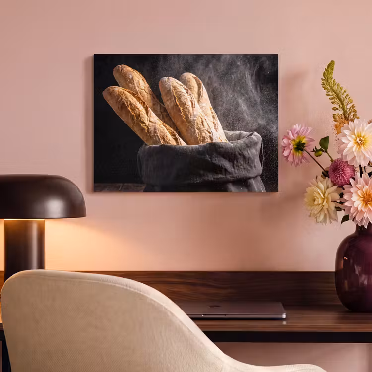 Akoestisch schilderij - Brood - Zak - Eten — 6