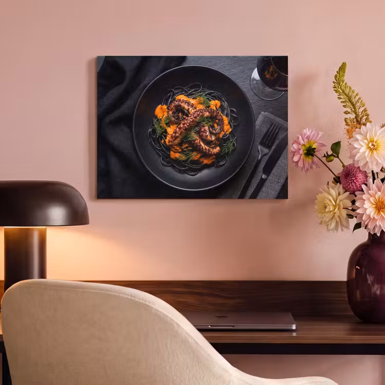 Akoestisch schilderij - Eten - Octopus - Modern — 6