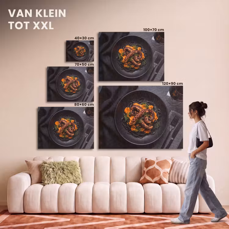Akoestisch schilderij - Eten - Octopus - Modern — 7