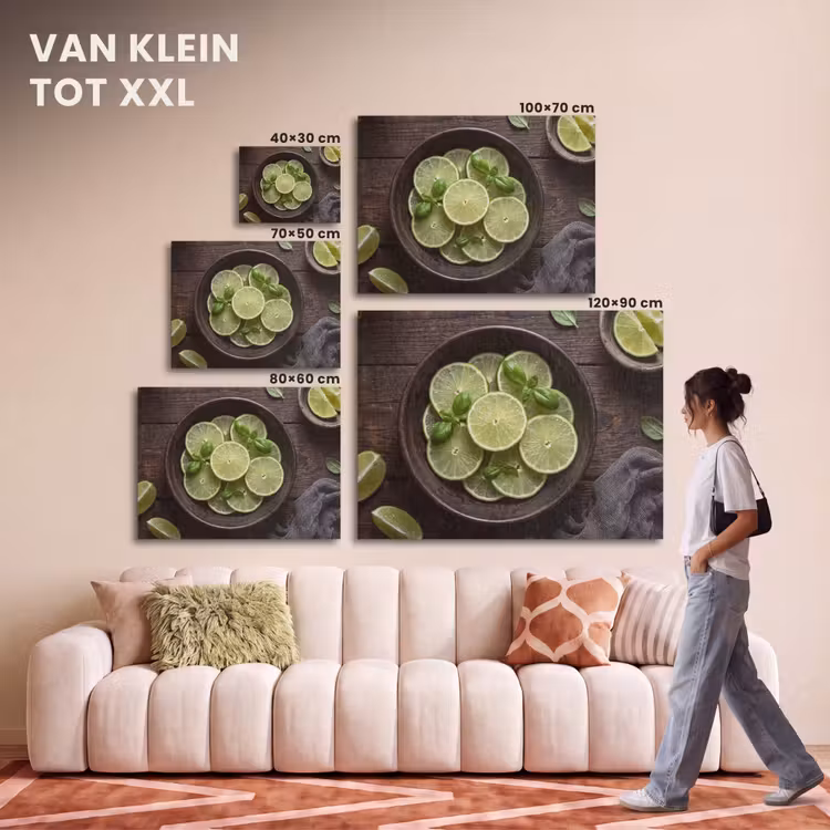 Akoestisch schilderij - Fruit - Groen - Eten — 7