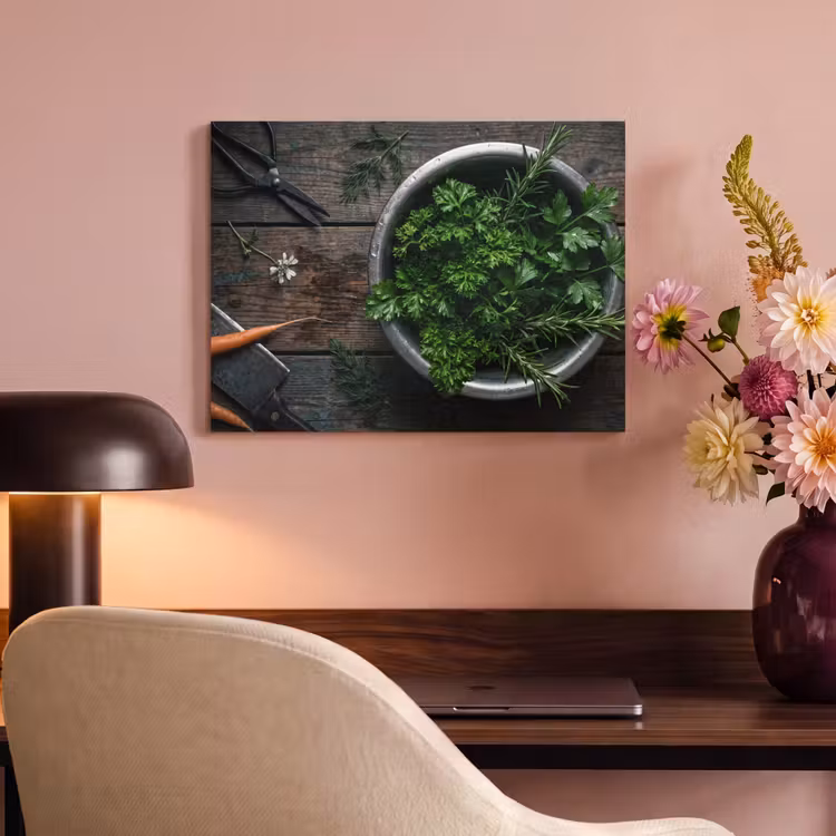 Akoestisch schilderij - Groenten - Hout - Eten — 6