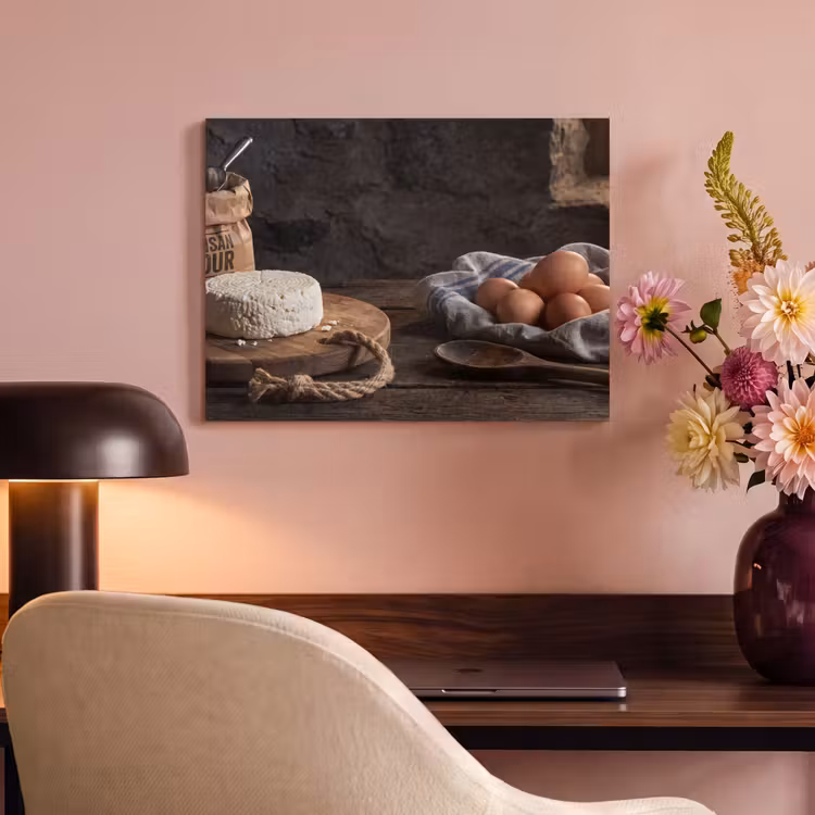 Akoestisch schilderij - Meel - Eieren - Eten — 6