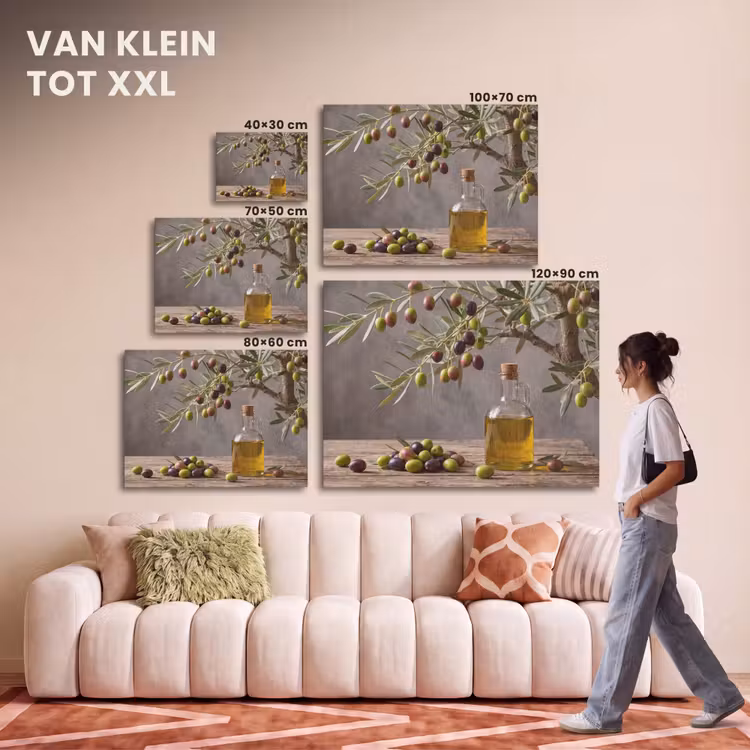 Akoestisch schilderij - Olijfboom - Olijven - Natuur — 7