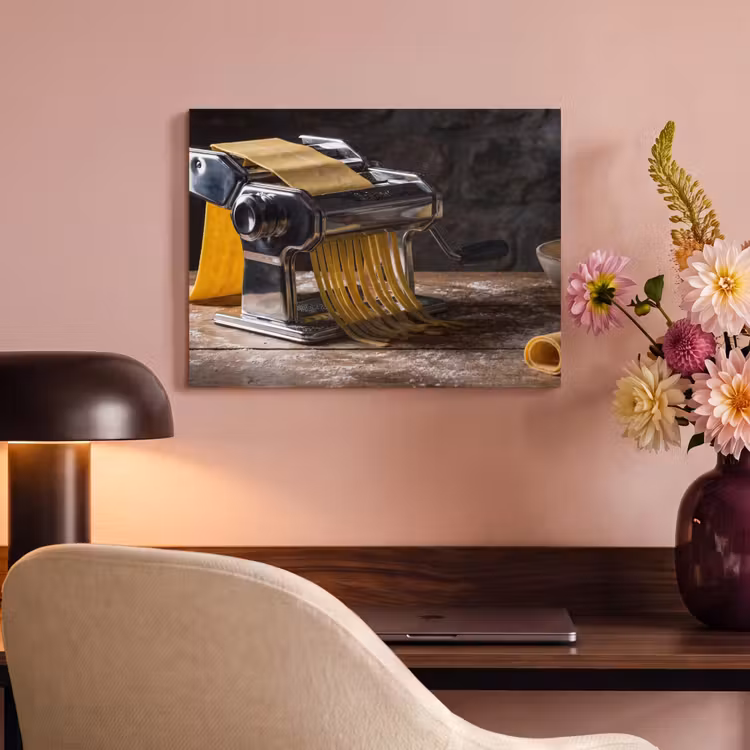 Akoestisch schilderij - Pasta - Vers - Koken — 6
