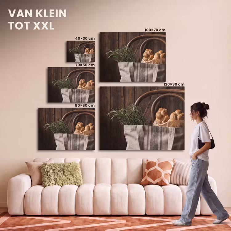Akoestisch schilderij - Brood - Kruiden - Eten — 7