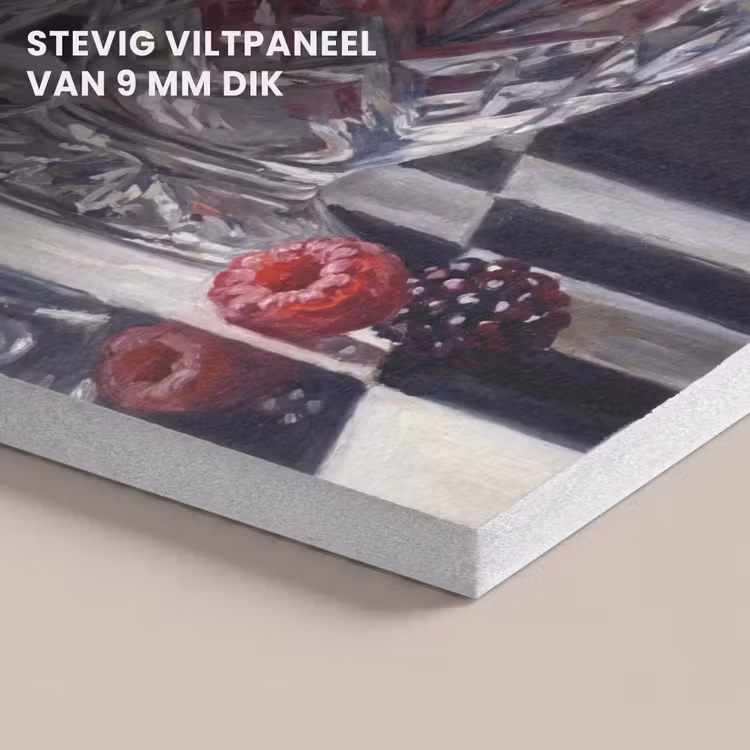 Akoestisch schilderij - Bessen - Kristal - Stilleven — 5