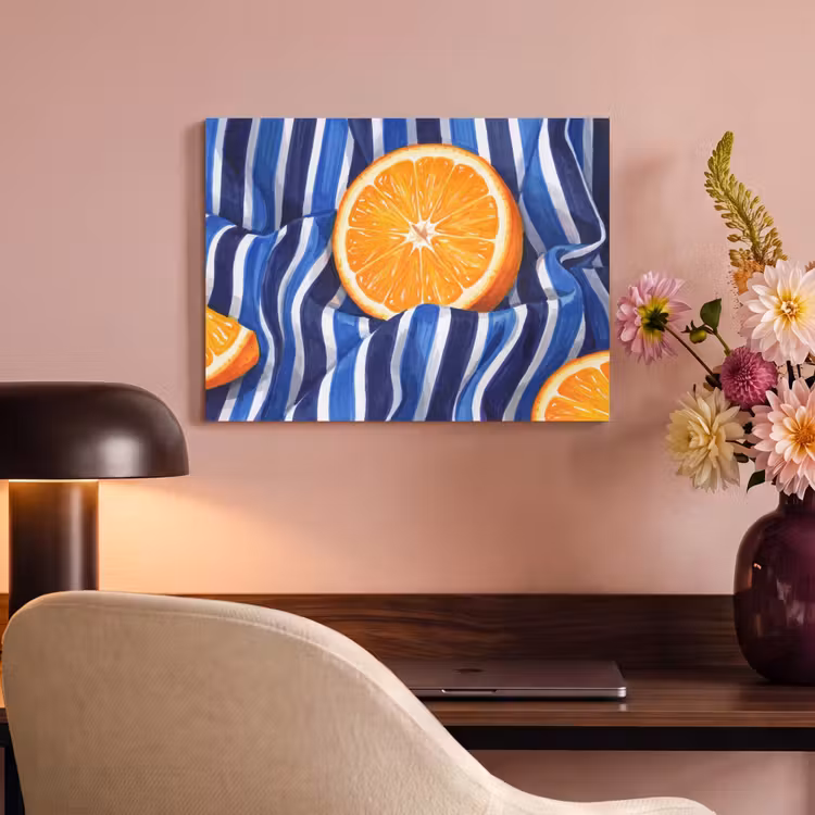 Akoestisch schilderij - Eten - Fruit - Oranje — 6